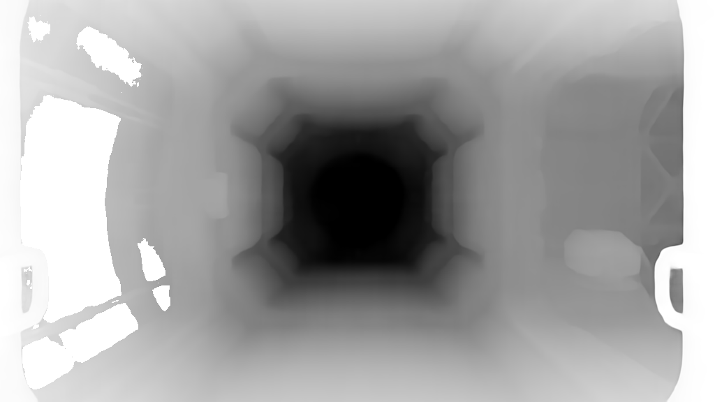 Depth recovered from Vesper’s opening view.